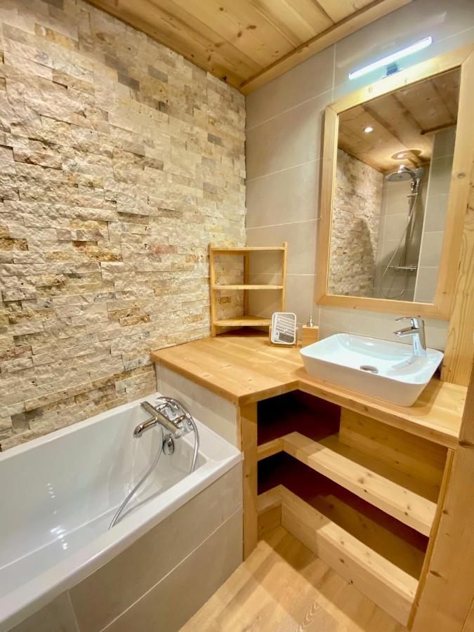 Le Janus, Pied Des Pistes, 2 Garages, Terrasse Avec Sauna Montgenevre Ngoại thất bức ảnh